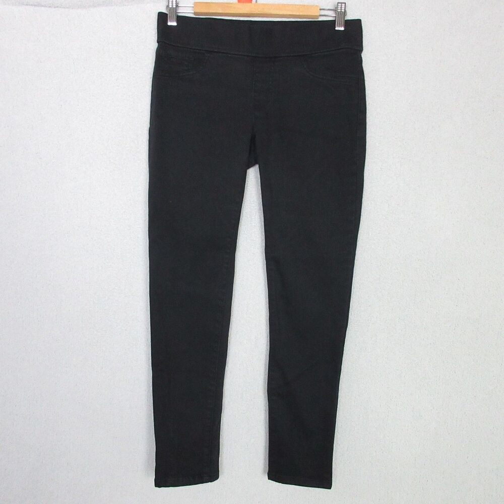 Lauren Ralph‎ Lauren Women Ankle Skinny Jeggings Black Pull On Size 4